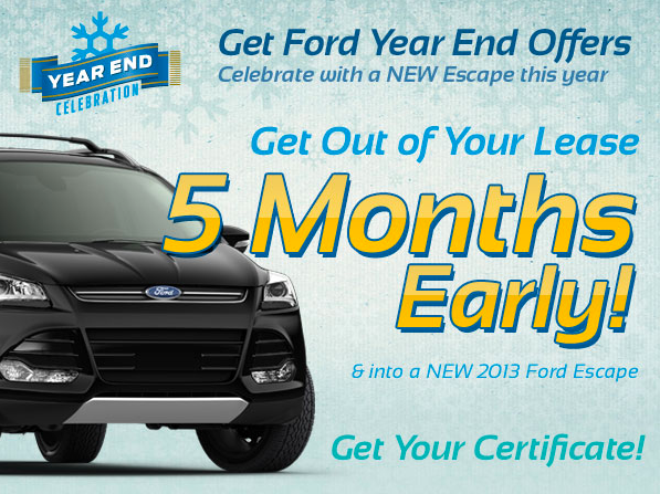 Ford Escape Early Bird Lease Turn In at North Brothers Ford