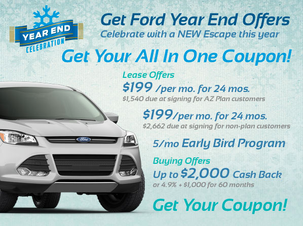 Ford Year End Incentives at North Brothers Ford