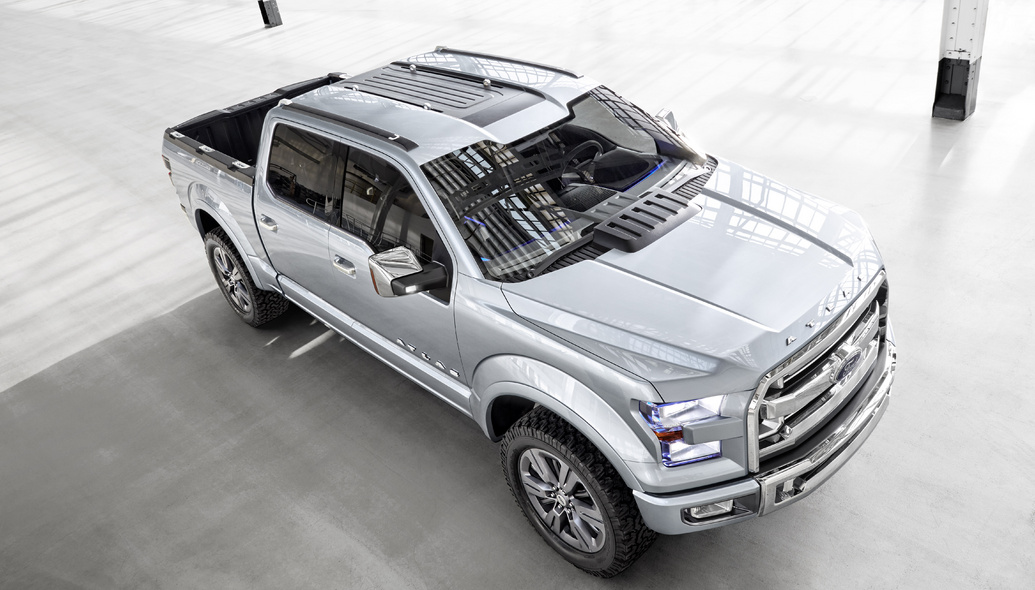 Ford Atlas Concept Truck Auto Show Debut